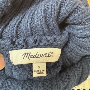 Madewell Textured Navy Sweater